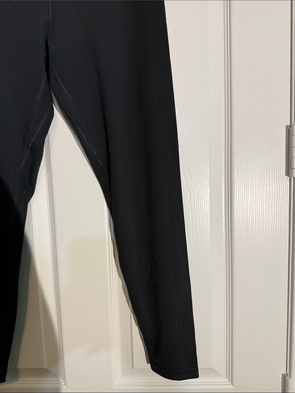 tentree Black High-Waist Active Leggings with Subtle Logo - Picture 10 of 13